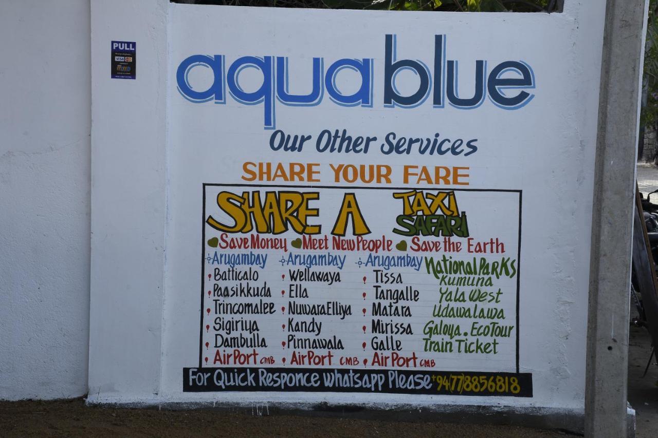 Hotel Aqua Blue Arugam Bay Exterior foto